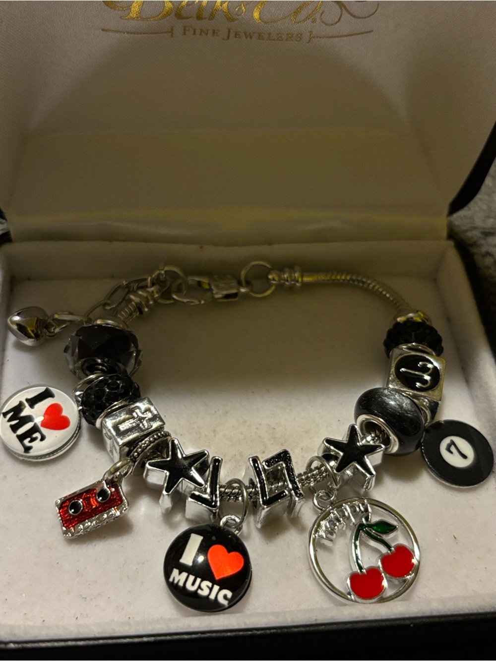 Music Star Charm bracelet